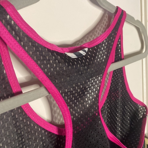 Soffe Black Netted Workout Tank Top - Picture 3 of 4